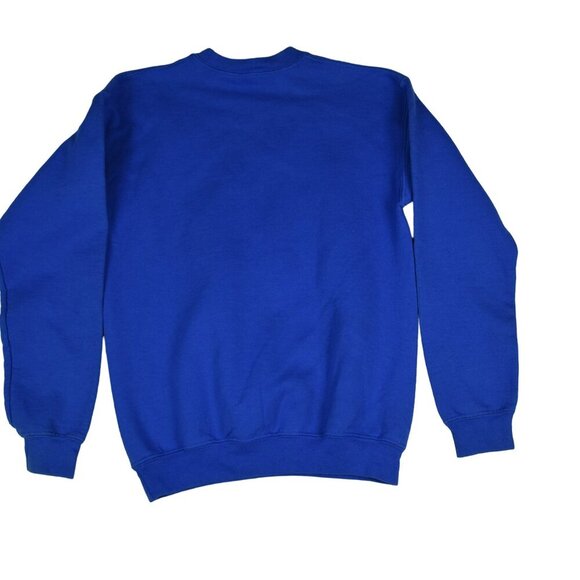 SeaWorld Dolphin Crewneck Sweater Kids Large Blue - Picture 3 of 7